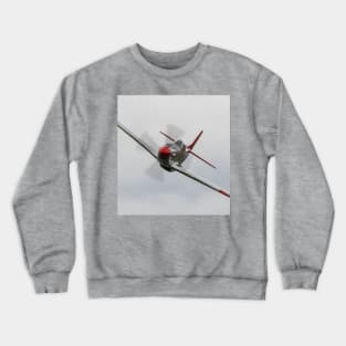 P-51D Mustang Head-On Flyby Crewneck Sweatshirt